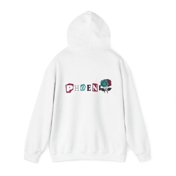Floral Phoenix Unisex Heavy Blend™ Hooded Sweatshirt - Image 3