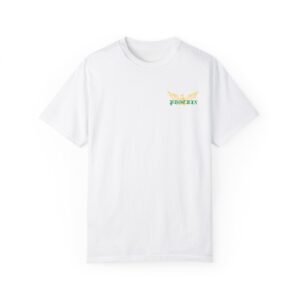 Yellow & Green Phoenix Unisex Garment-Dyed T-shirt