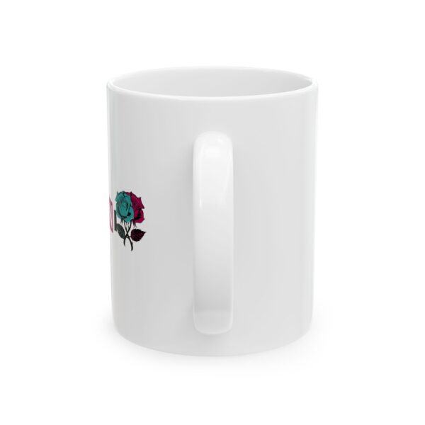 Floral Phoenix Ceramic Mug - Image 3
