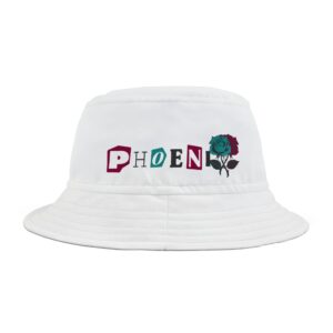 Floral Phoenix Rose Bucket Hat