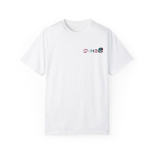 Floral phoenix Unisex Garment-Dyed T-Shirt