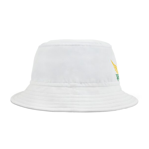 Yellow & Green Phoenix Design Bucket Hat - Image 2