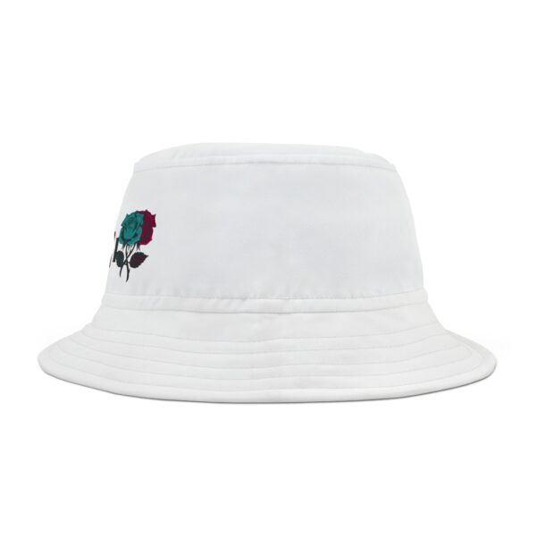 Floral Phoenix Rose Bucket Hat - Image 4