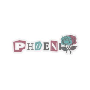 Floral Phoenix-Cut Stickers