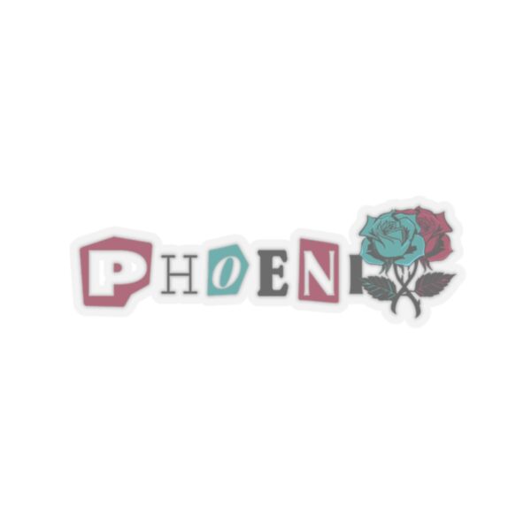 Floral Phoenix-Cut Stickers
