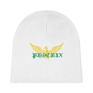 Yellow & Green Baby Beanie