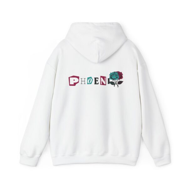 Floral Phoenix Unisex Heavy Blend™ Hooded Sweatshirt - Image 2