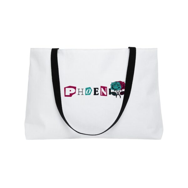 floral Phoenix Weekender Tote Bag - Image 3