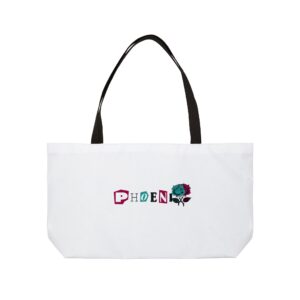 floral Phoenix Weekender Tote Bag
