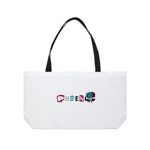 floral Phoenix Weekender Tote Bag