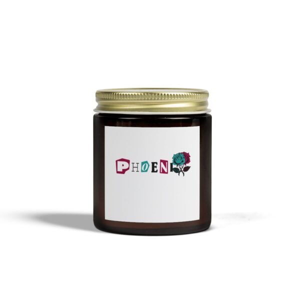 Floral Phoenix Scented Candle – Coconut Apricot Wax, 4oz & 9oz - Image 65